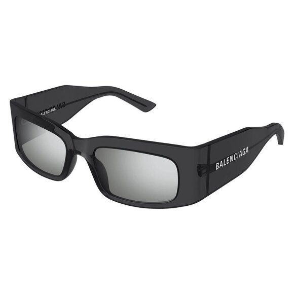 FX01912B New BALENCIAGA Everyday Grey Square BB0328S 003 Sunglasses Women - Picture 1 of 4